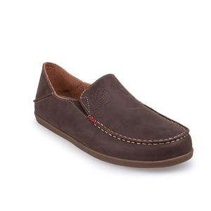 OluKai Nohea Nubuck Slip On Size 8
